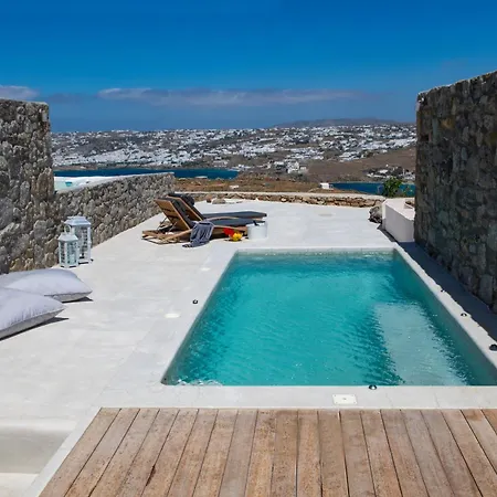 فيلة Mykonos Actor's Villa. 2 Bdrs, Private Mini-pool Mykonos Town
