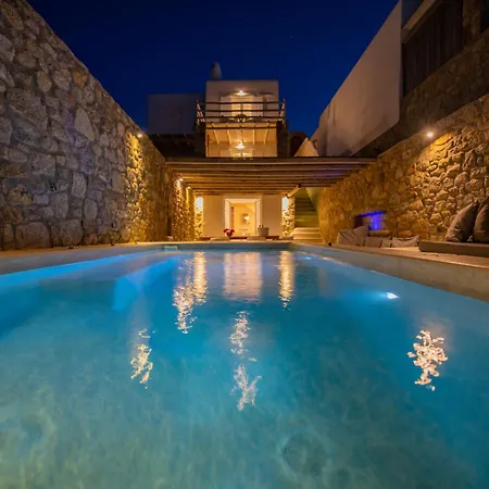 فيلة Mykonos Actor's Villa. 2 Bdrs, Private Mini-pool