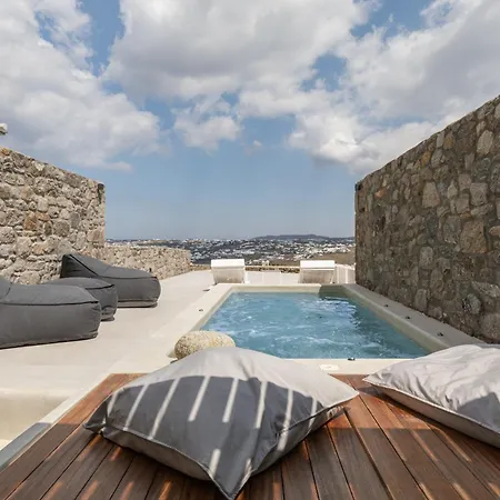 Actors 2 Private Mini- Pool Hydromassage By Schatz Collection Vila Mykonos Town