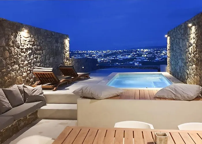 Actors Villa-mini Pool Mykonos Town