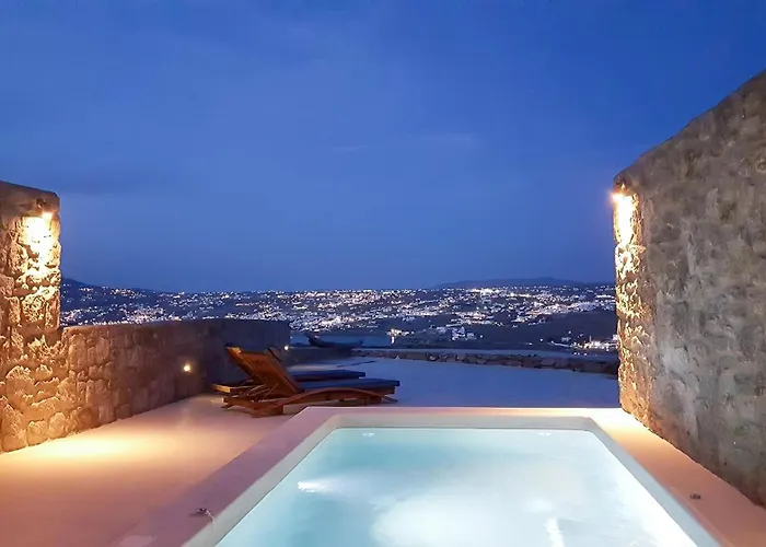 Vila Actors 2 Private Mini- Pool Hydromassage By Schatz Collection Mykonos Town
